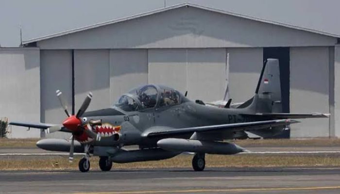 Dua Pesawat Super Tucano terjatuh di kawasan Pasuruan, Jawa Timur
