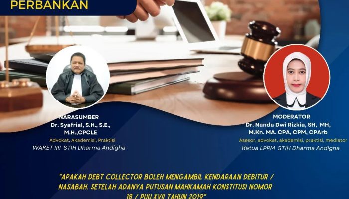 Mari Bergabung dalam Webinar Hukum Finance