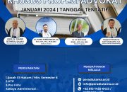 Pendidikan Dan Ujian Khusus Profesi Advokat