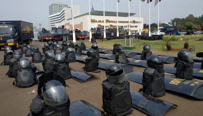 Meski Sepi Pasca Demo Tolak UU Pilkada, Pihak Keamanan Tetap Bersiaga
