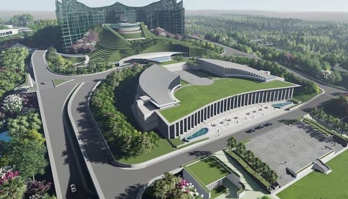 Jokowi Groundbreaking Investasi Proyek Delonix Group di IKN