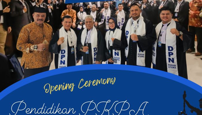 Peradi Utama Kembali Gelar PKPA dan UPA, Cetak Calon Advokat Profesional dan Berintegritas
