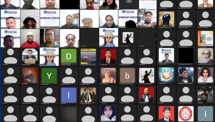 Peradi Utama Sukses Gelar Webinar Perlindungan Merek: “Jangan Sampai Nama Brandmu Dicuri!”